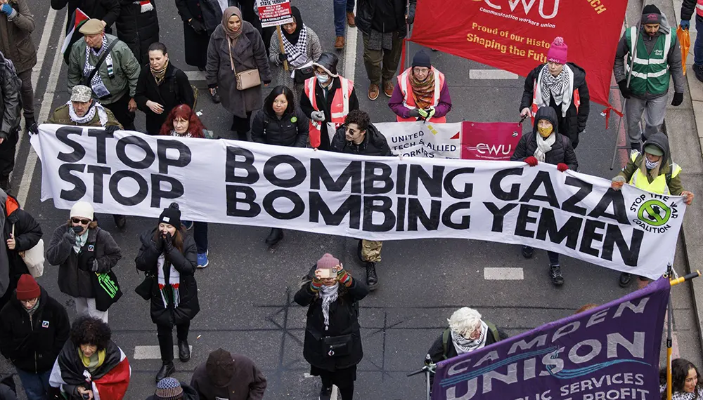 مظاهرة بلندن