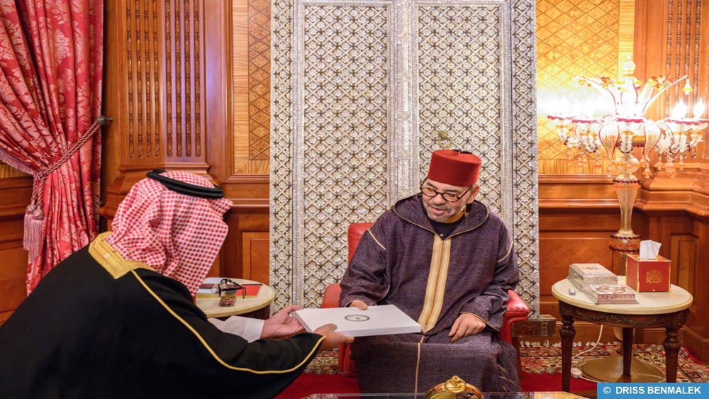 الملك محمد السادس يستقبل مبعوث العاهل السعودي حاملا رسالة منه